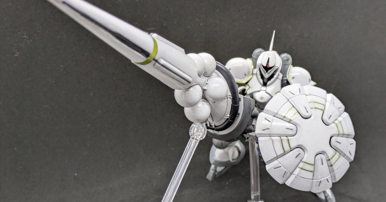 作例】【ガンプラ】HG 1/144 エグザベ専用ギャン(ハクジ装備)｜うえだ ヒロ