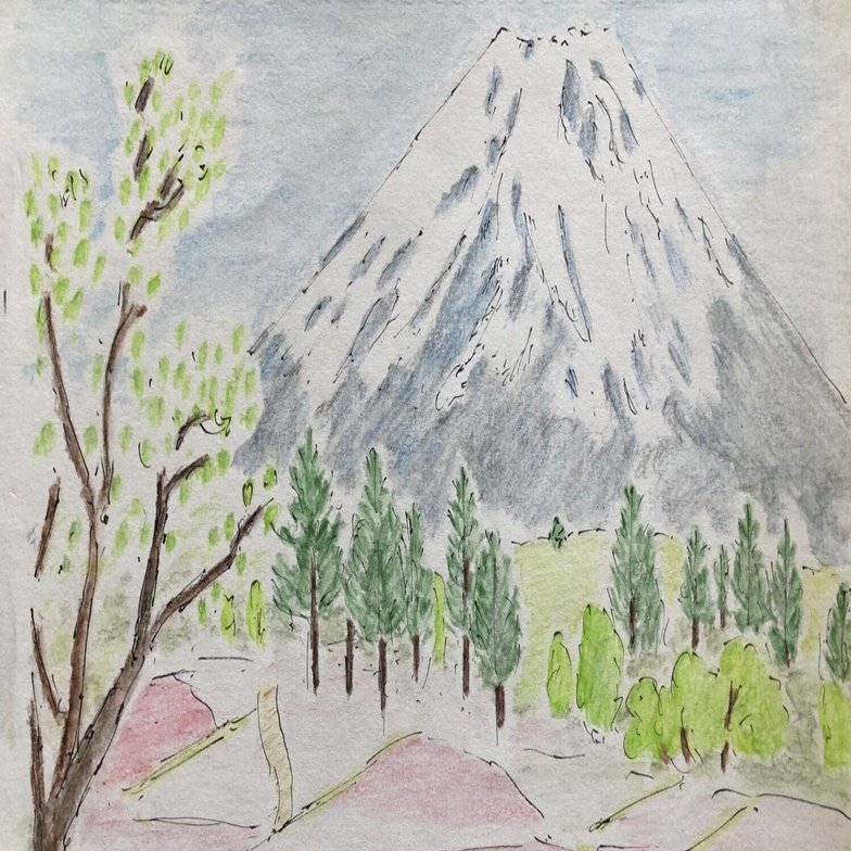 富士山スケッチ⑩】富士芝櫻・田貫湖・葉山・立石公園｜Mt. Fuji
