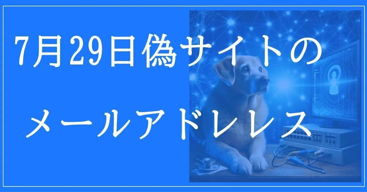 ❤︎次回発送7.9❤︎ 7月29日収集：偽サイトのメールアドレス｜neo_blood