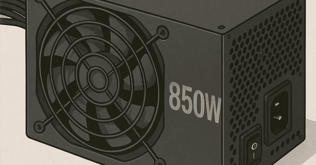 ドスパラ850W GOLD ATX31-BK 電源ユニット ドスパラセレクト 850W-GOLD-ATX31-BK (850W ブラック