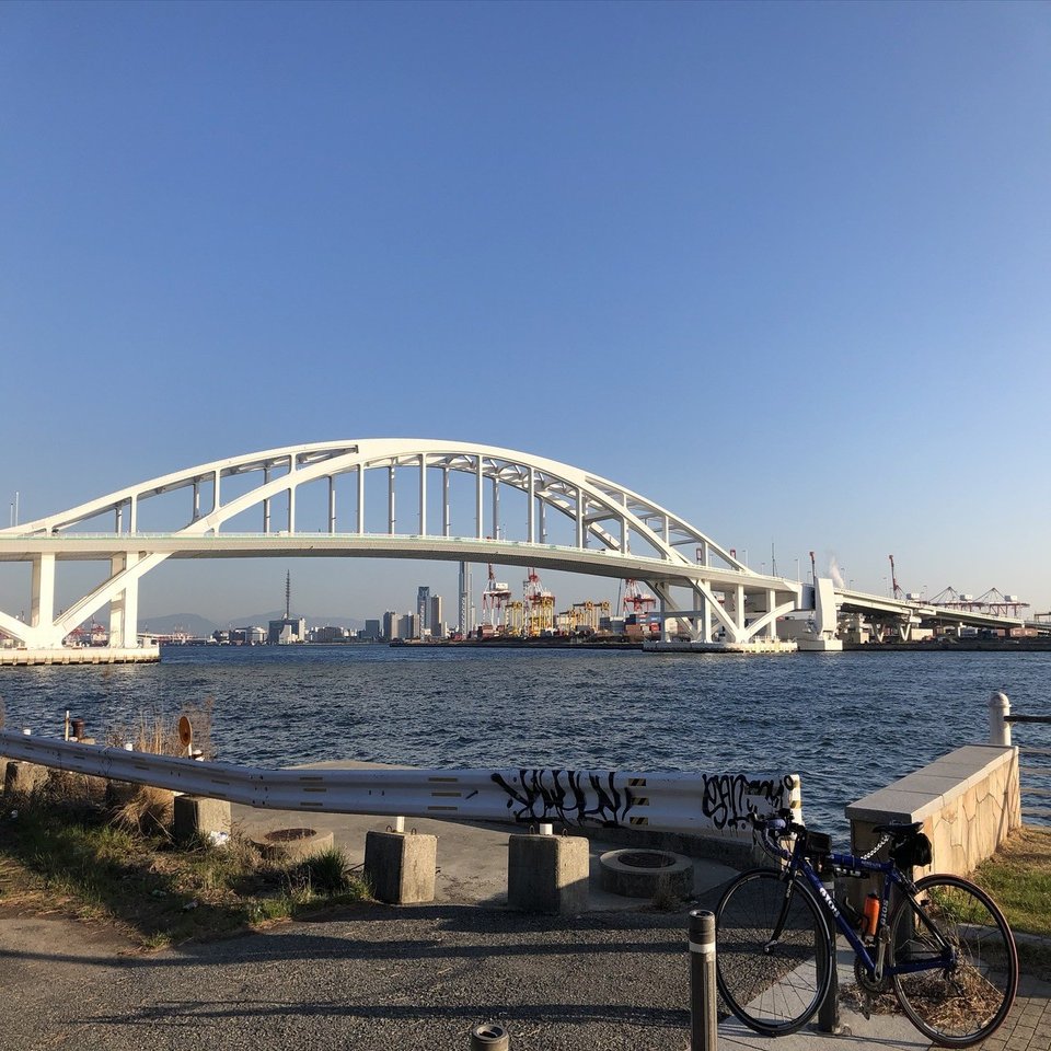 0306 天満から大阪万博会場へのサイクリング Ryu Katayama Note