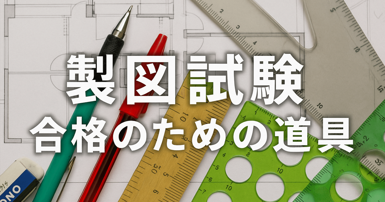 一級建築士試験】製図試験合格のための道具紹介11選+α｜AIrchitect