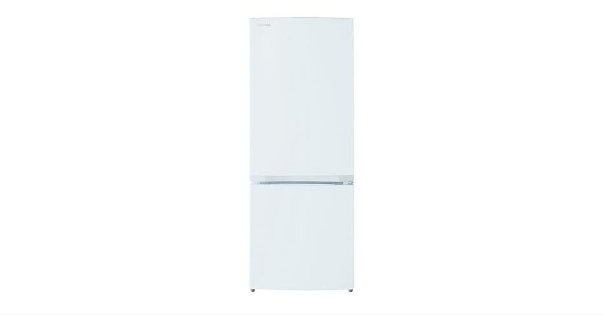 （みー）9カ月保証 2025年型 東芝 冷蔵庫 GR-W15BZ1(W) 東芝 冷蔵庫 幅47.9㎝ 153L GR-W15BZ1(W) 2ドア 自動霜取り 右