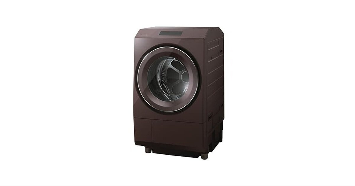 TOSHIBA(東芝) ドラム式洗濯乾燥機 幅60㎝ 洗濯12kg 乾燥7kg 左