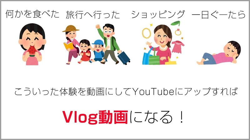 ⓪vlog動画とは