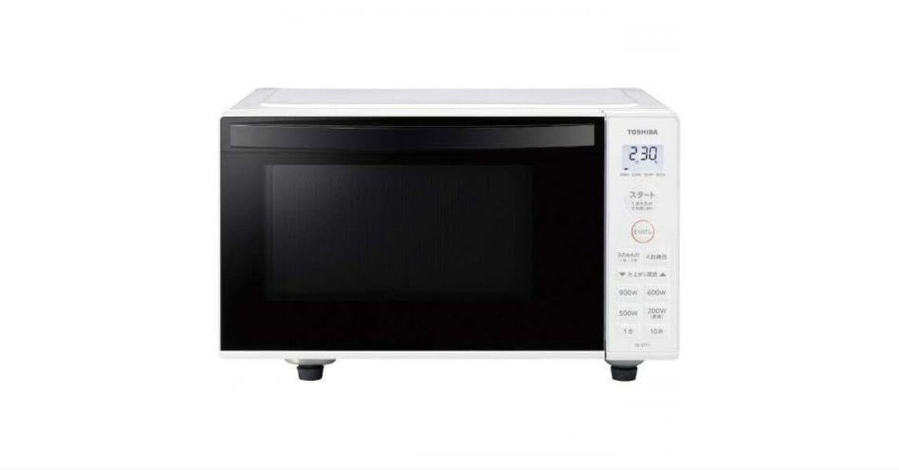 東芝 TOSHIBA 単機能電子レンジ 17L フラット庫内 ホワイト ER