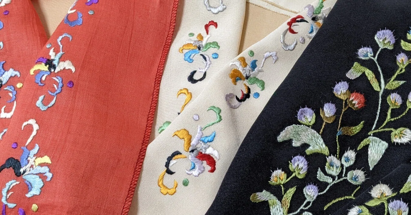 日本刺繍のはなし｜渡辺真由美（まゆナベ）