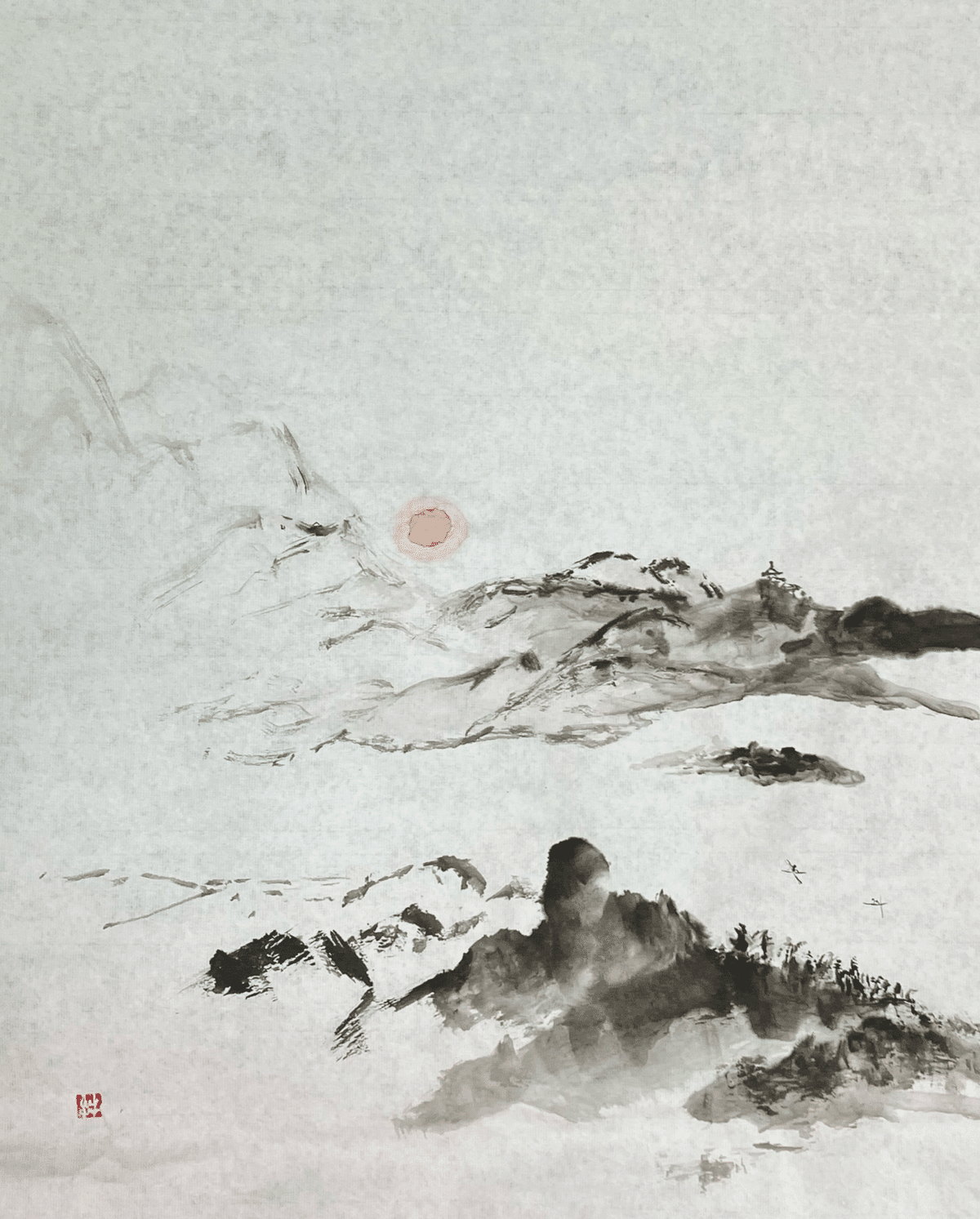 山水図｜西川明美