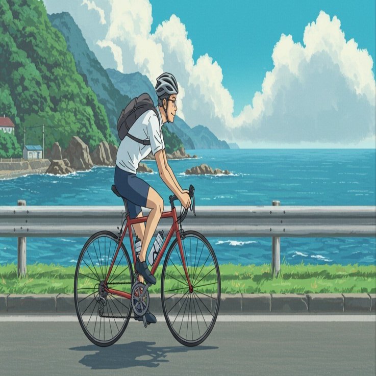 ロードバイクxカメラ旅】琵琶湖から日本海へ！大津〜越前あわら温泉