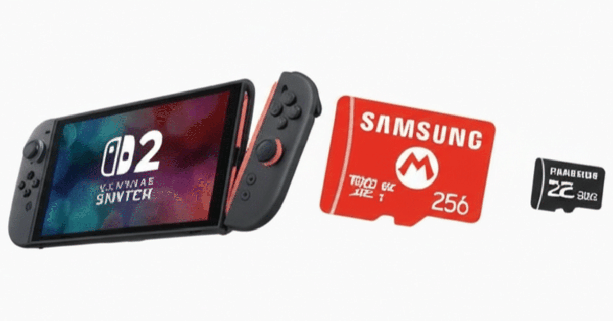 Switch2本体サムスン製microSD Expressメモリーカードセット