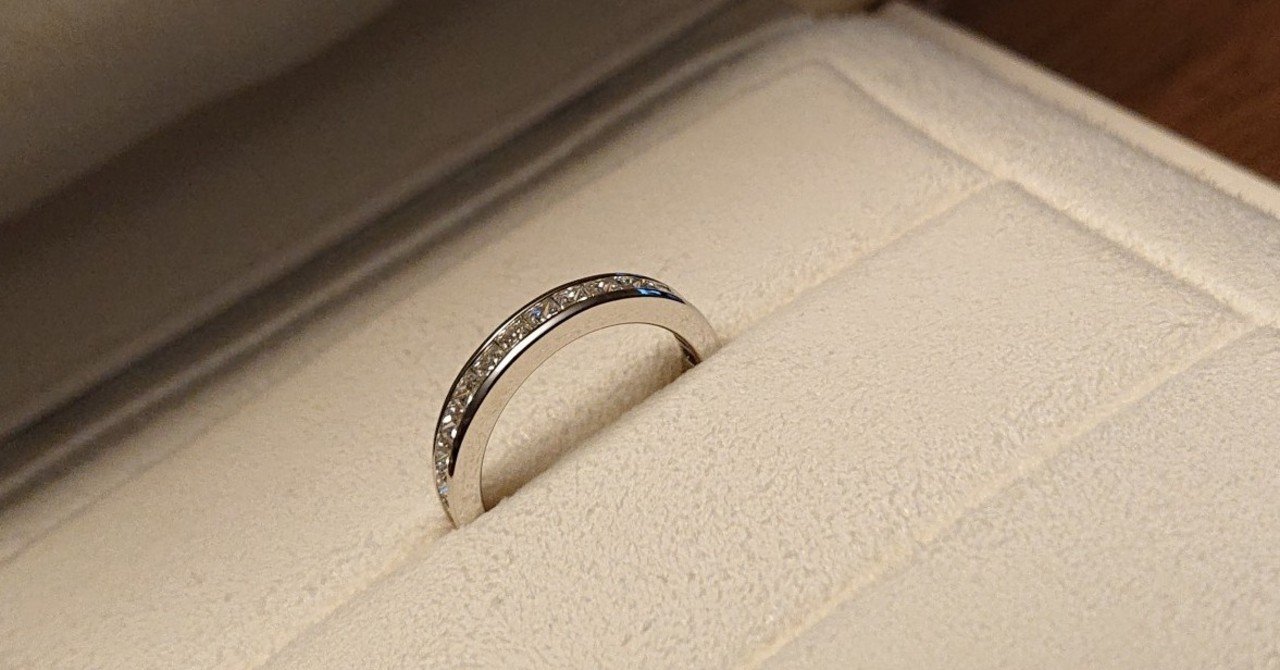 結婚指輪決めました marchy note