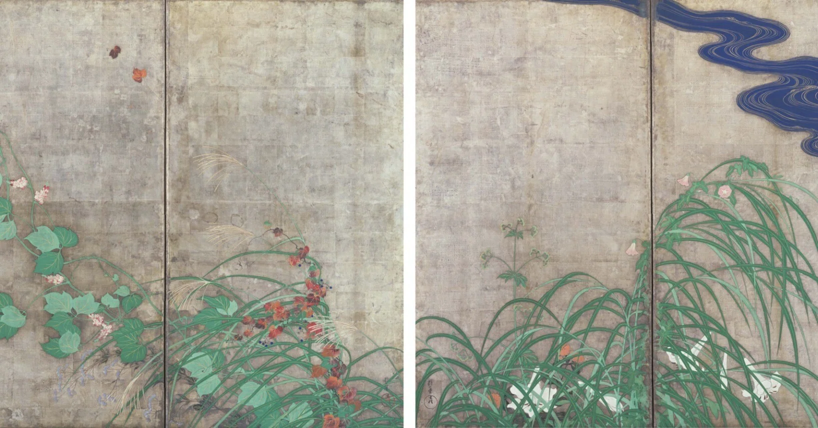 時を描く筆──日本美術史から読み解く、大須賀勉の銀箔世界