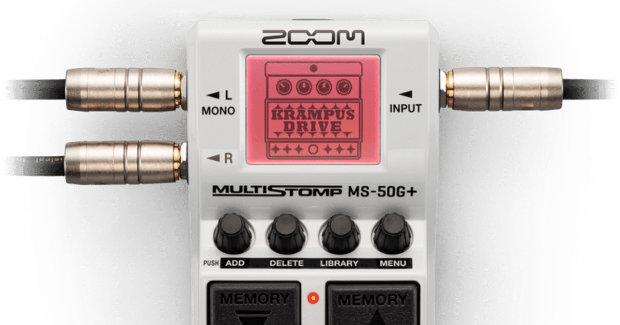 BOSS GT-1 から ZOOM MS-50G+ に乗り換えた話｜orangepod+ lab.