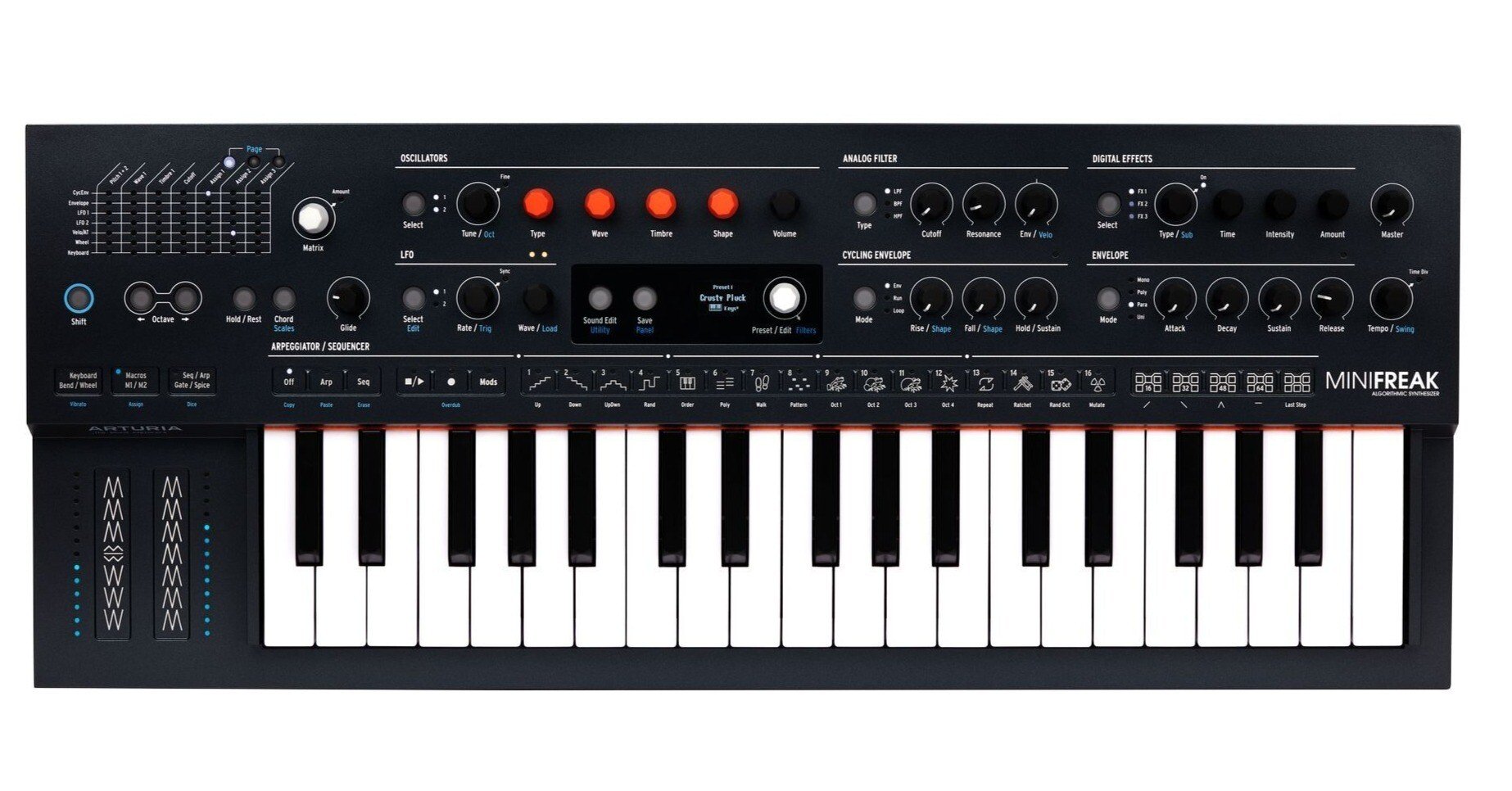 ドナドナ機材レビューその3 Arturia Minifreak｜duke_shiromako