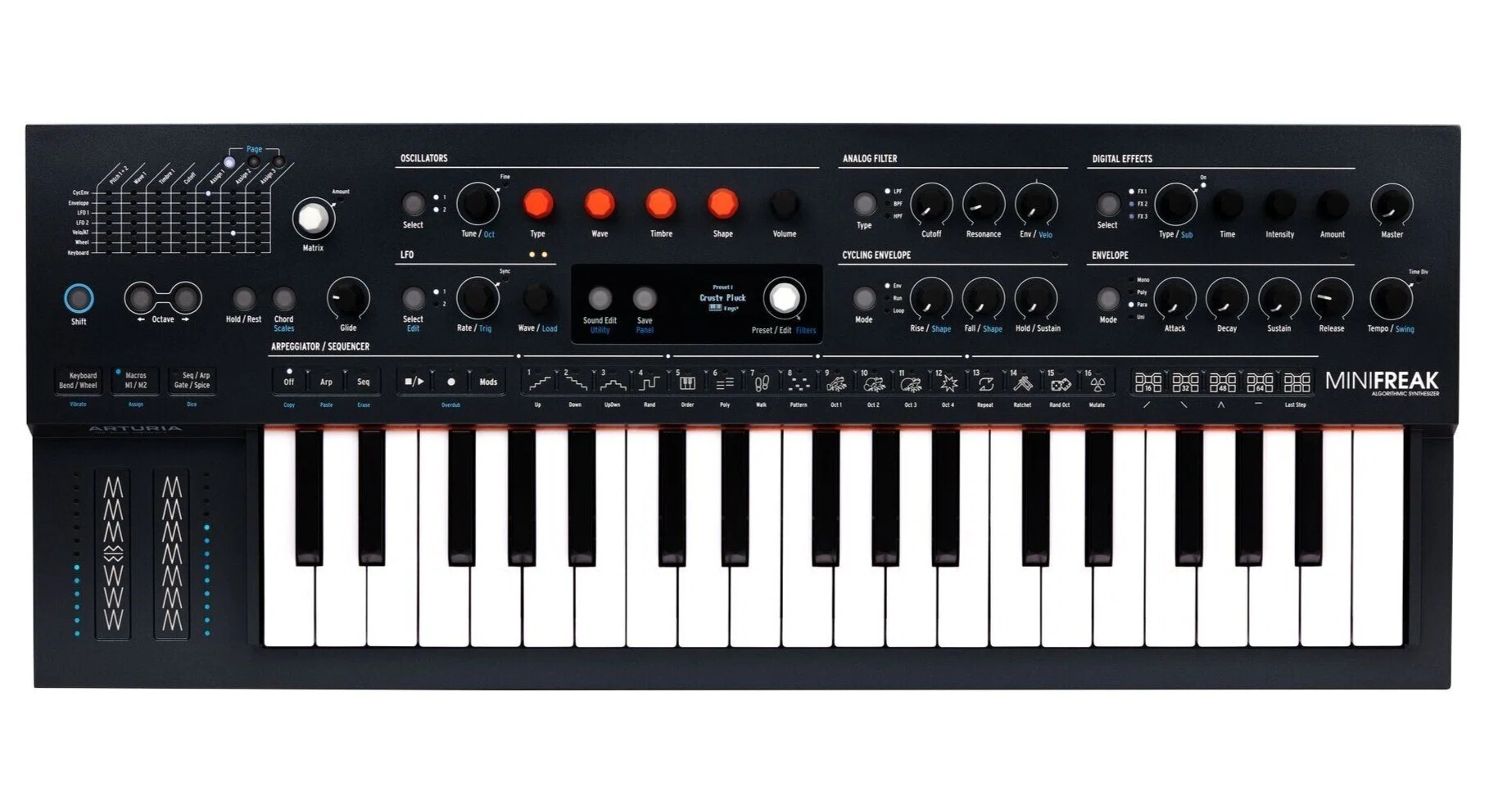 ドナドナ機材レビューその3 Arturia Minifreak｜duke_shiromako