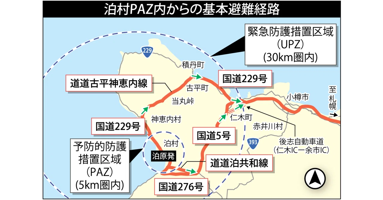 泊】原発再稼働へ向けた住民の葛藤／避難の実効性は？インフラ、体制