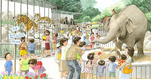Rod CampbellさんのDear Zooは小さい子どもから大人まで一緒に
