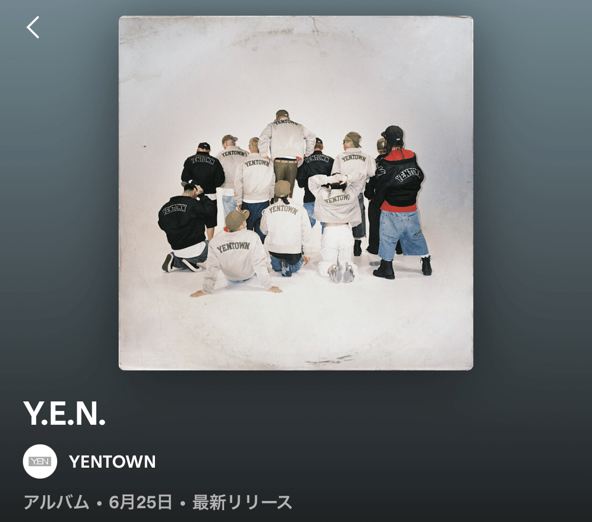 YENTOWN「Y.E.N.」｜懐かしい