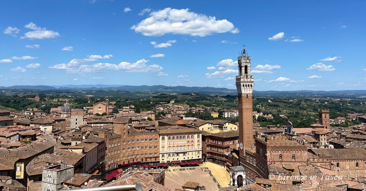 フィレンツェから日帰りできる世界遺産の街シエナ｜Firenze in Tasca
