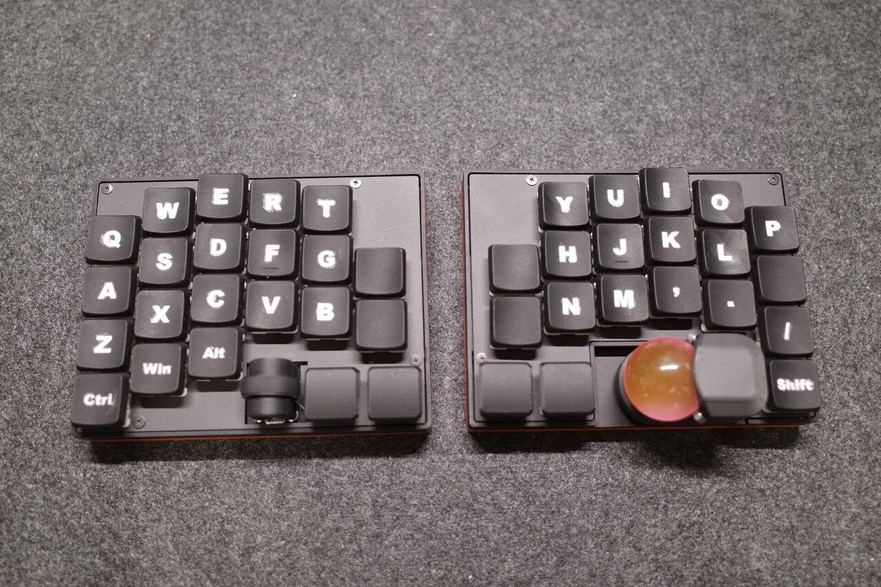 KO-KI17mm狭ピッチ無線 KeyballBLE 完成品 カスタム可能 KO-KI17mm狭ピッチ無線 KeyballBLE 完成品 カスタム可能 KO-KI様専用17mm狭