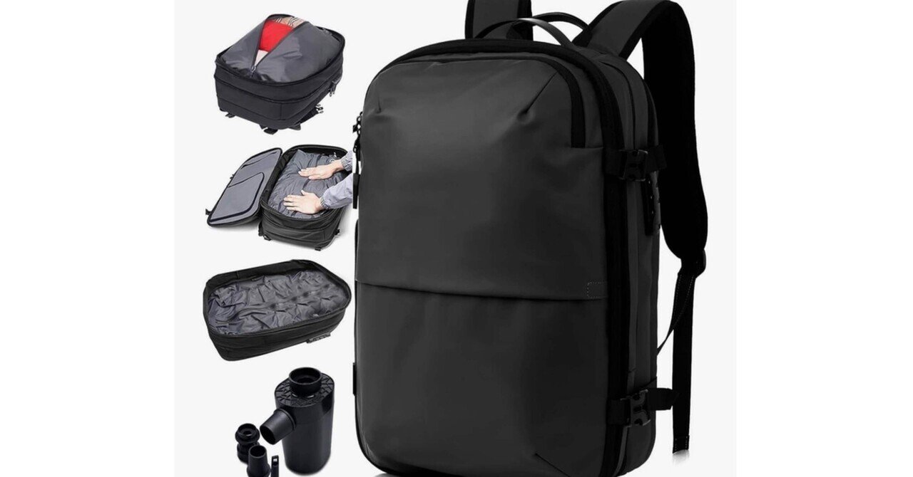 ビジネスリュック リュックサック メンズ バックパック 60L 真空圧縮