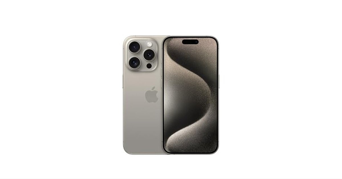 Apple iPhone 15 pro 128g ナチュラルチタニウム ※訳アリ 整備済み品 Apple iPhone 15 Pro 128GB ナチュラル チタニウム