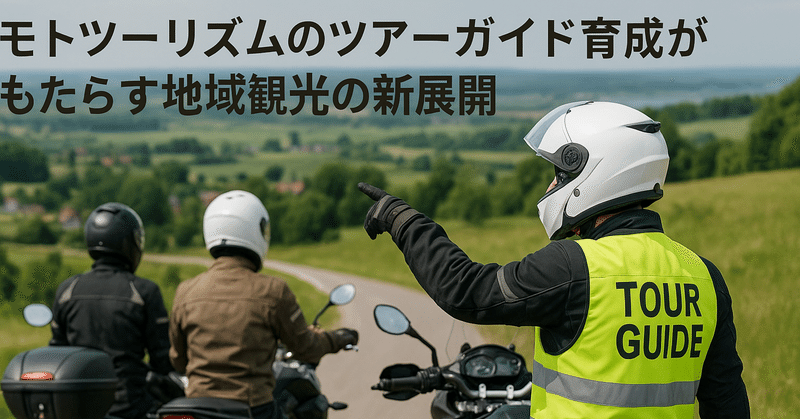 モトツーリズムのツアーガイド育成がもたらす地域観光の新展開 eyecatch