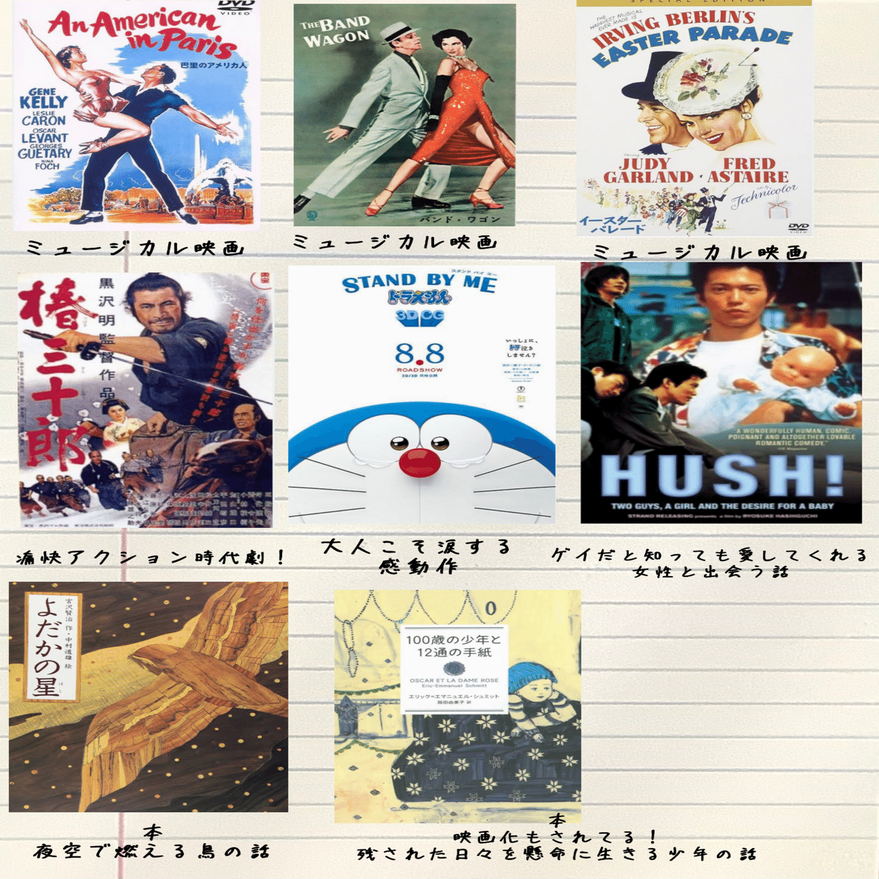 今夜、もし僕が死ななければ』小説に登場する映画作品紹介｜もみじ🍁