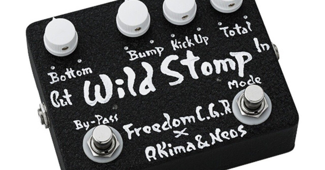 【値下げ不可】Freedom x Akima & Neos Wild Stomp Freedom Custom Guitar Research × AKIMA ＆ NEOS Wild Stomp AN-EF-01