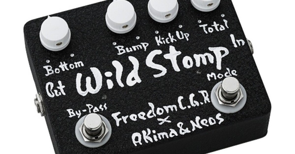 ベース Freedom C.G.R Akima & Neos Wild Stomp Freedom Custom Guitar Research Freedom C.G.R. × AKIMA & NEOS
