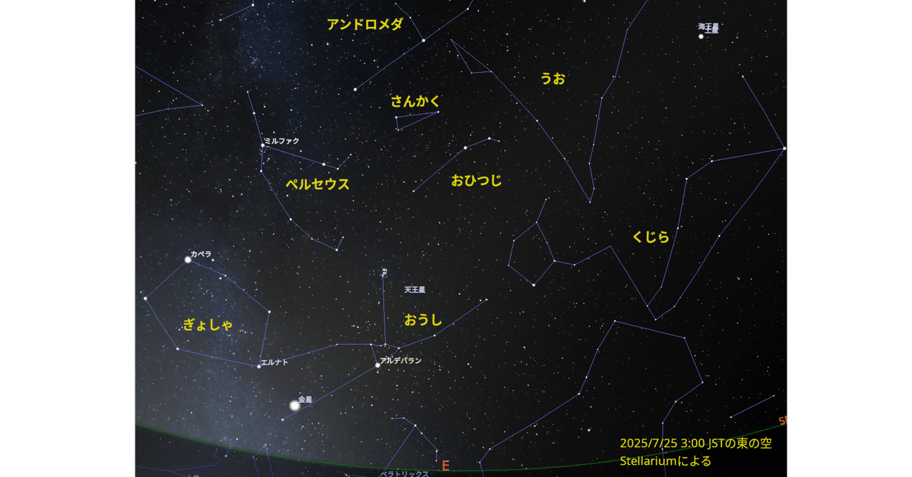 明け方の空に回ってきた土星とか｜MRYM