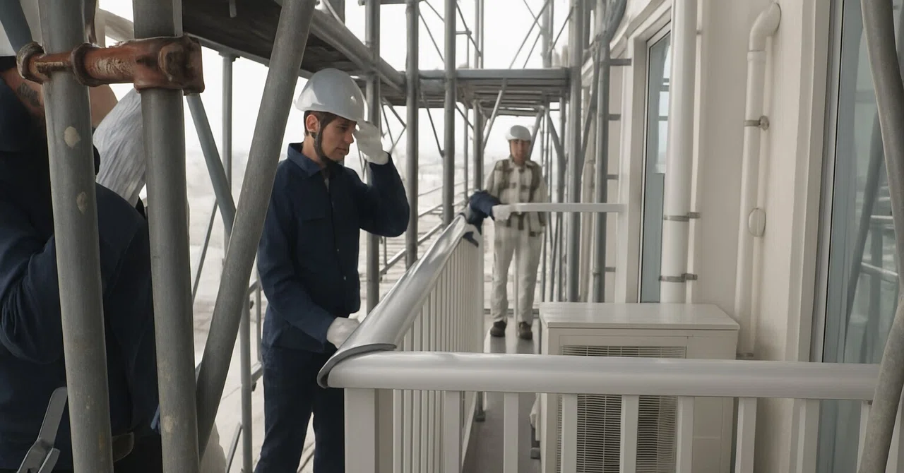 [Large-scale Condominium Repairs] The First Step of Inspection Starts ...