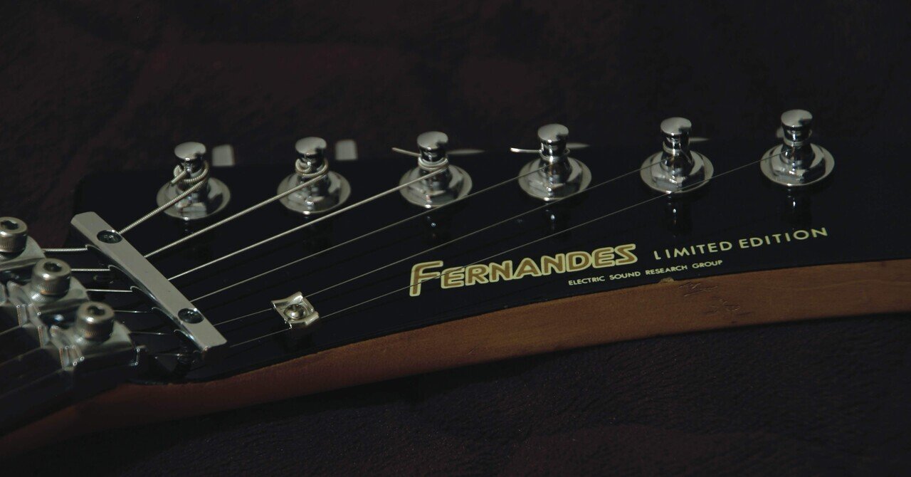 使用ギター紹介(Fernandes STX-85)｜Tやま