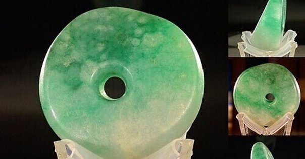 縄文時代　翡翠 大珠　ヒスイ 大珠 文化遺産オンライン