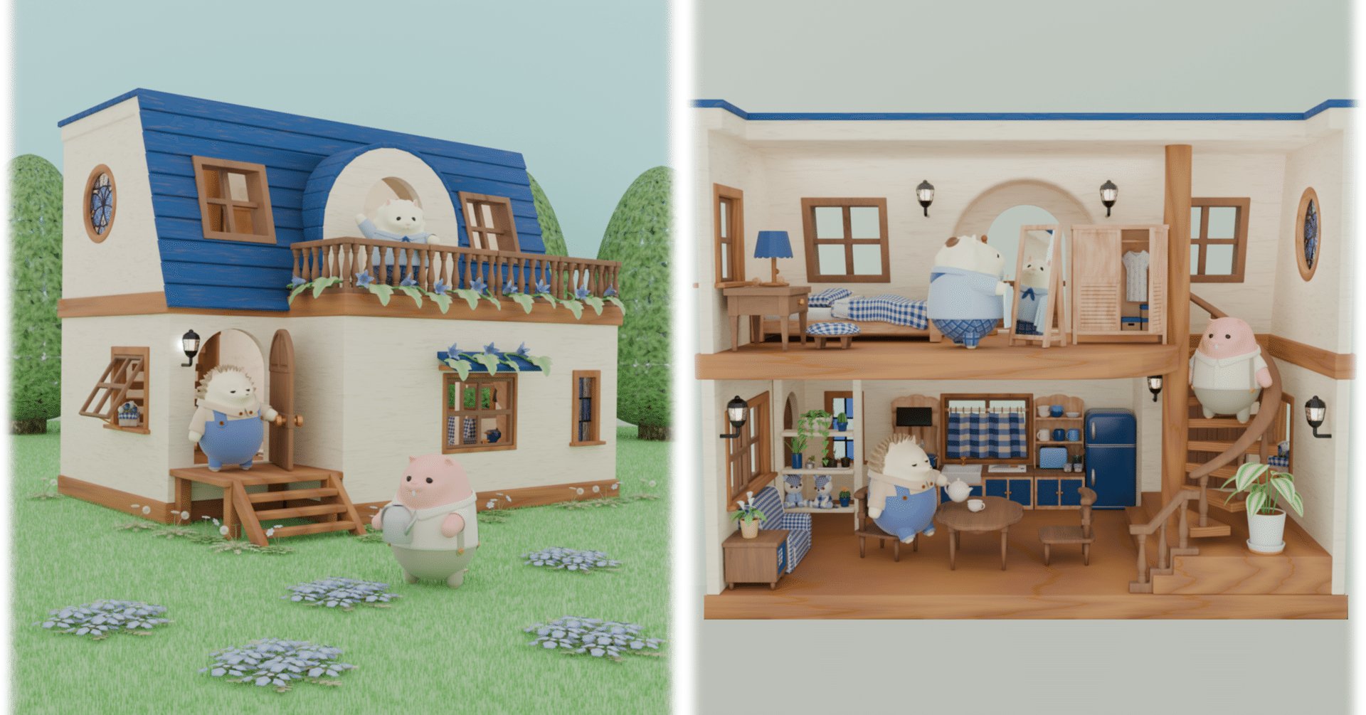 組立ドールハウス　ゴシック　背景ボード 組立ドールハウス ゴシック 背景ボード