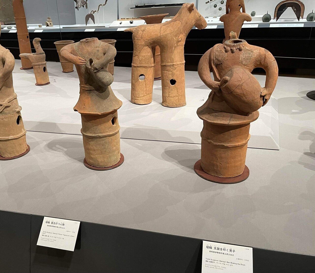 剛志天神山古墳の埴輪が大集合@九州国立博物館｜rumi_kofun