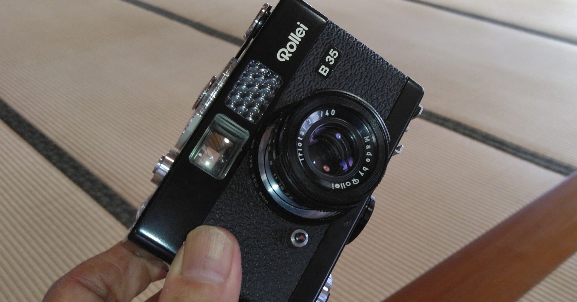 ROLLEI B35 ／ Triotar40mmf3.5 ｜いつかどこかで