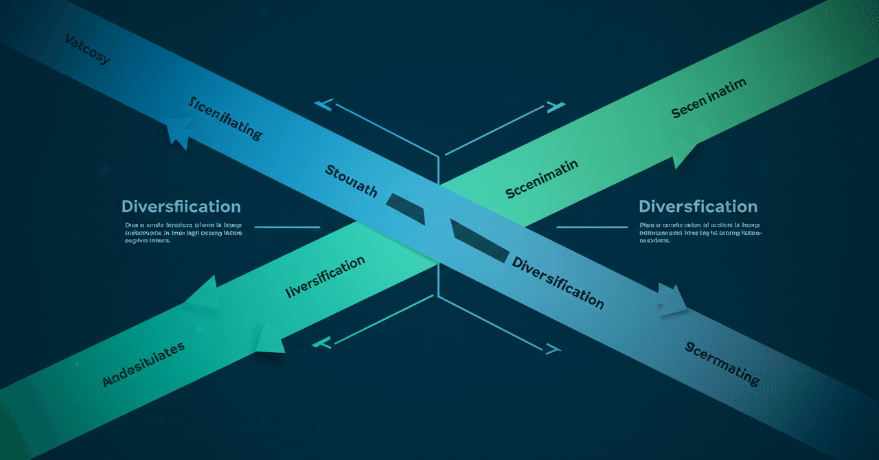 多角化戦略とは？企業成長を実現する4つの種類と実践法｜株式会社M&A共創パートナーズ