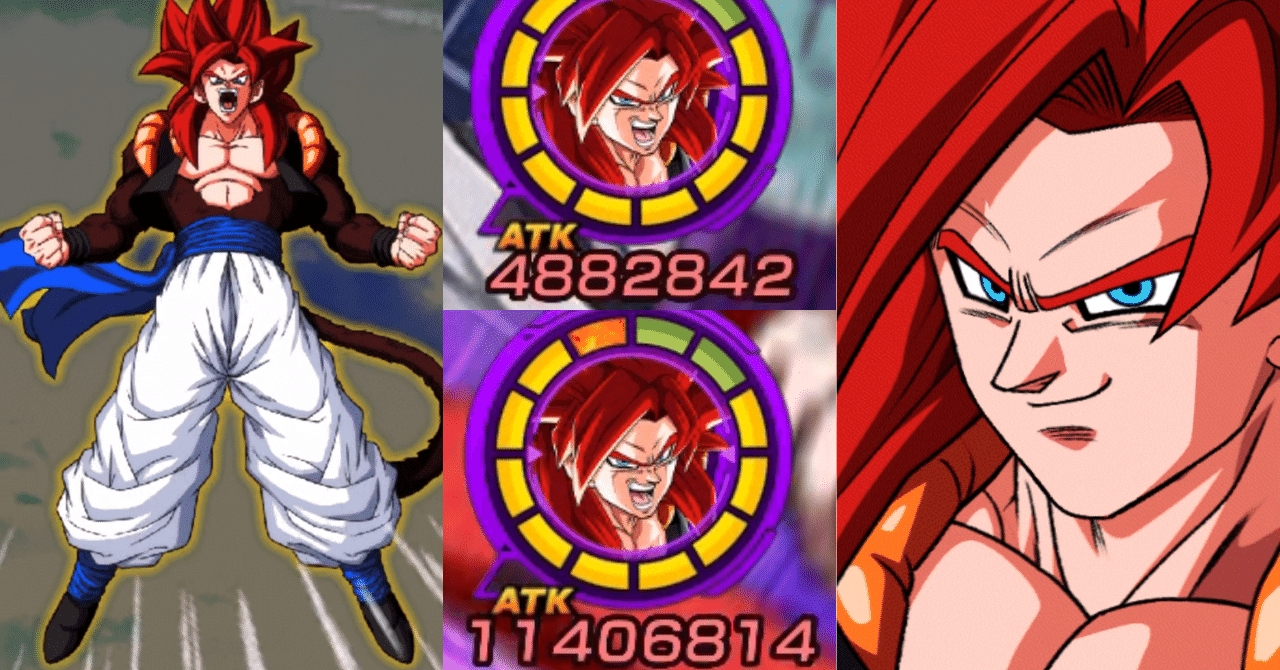 祝☆GLOBAL ドッカンバトル】超4ゴジータ（超知） ｜ノリック