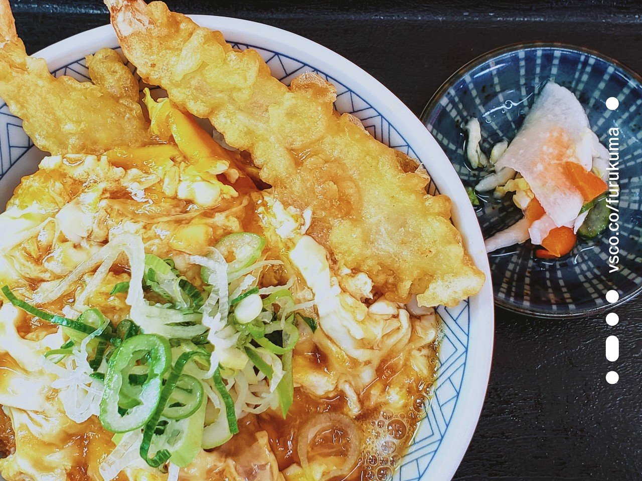 ヒライの新メニュー かつ天丼 500円 Furukuma Note