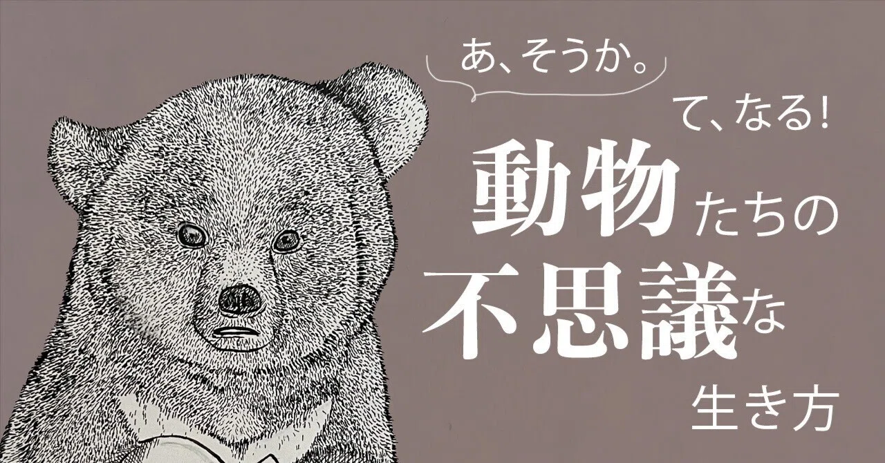 わかりやすさMAX-イラストで知る動物行動学｜津幹 みむ＊動物たちを描く人