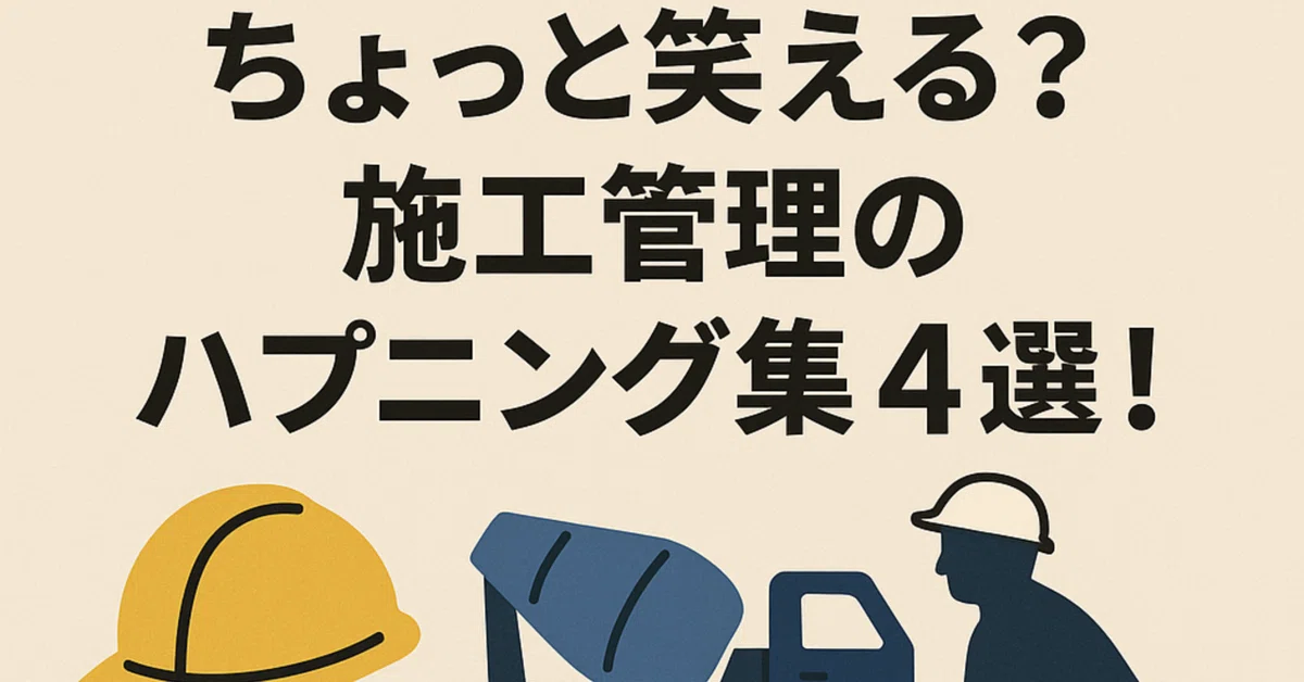 [Real-life Site] A Little Funny? 4 Construction Management Mishaps!｜ミツ ...