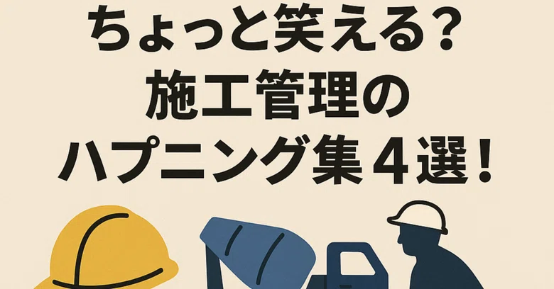 [Real-life Site] A Little Funny? 4 Construction Management Mishaps!｜ミツ ...