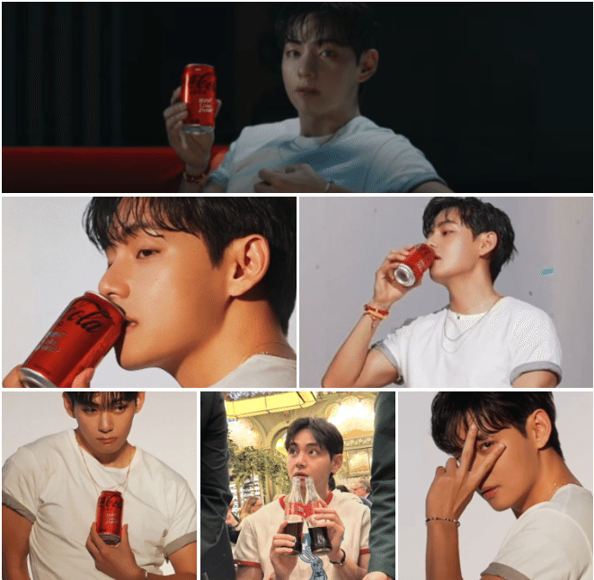 BTSのVがCoca-Cola Koreaのアンバサダーに！ お酒をあまり飲ま