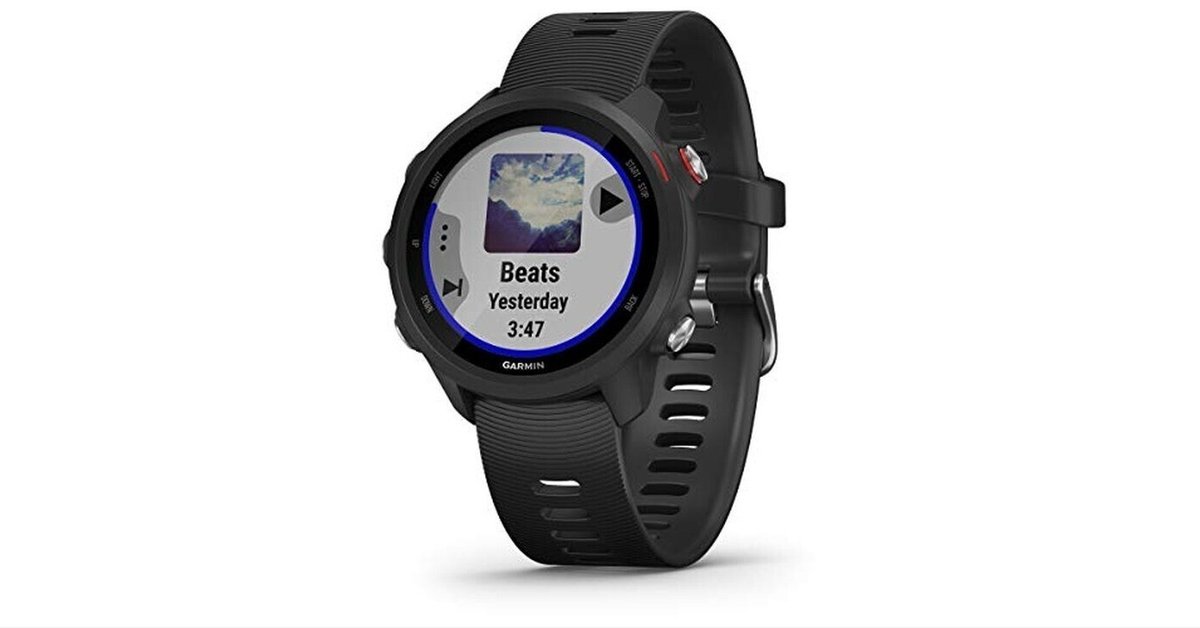 GARMIN(ガーミン) ForeAthlete 245 Music Black Redのレビュー