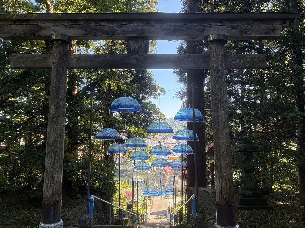 青森市浅虫温泉♨️ 津軽びいどろの風鈴🎐傘&足湯巡り&温泉たまご作り