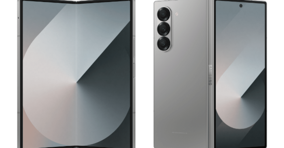 パカパカスマホ】Galaxy z fold 6を勢いで購入した話