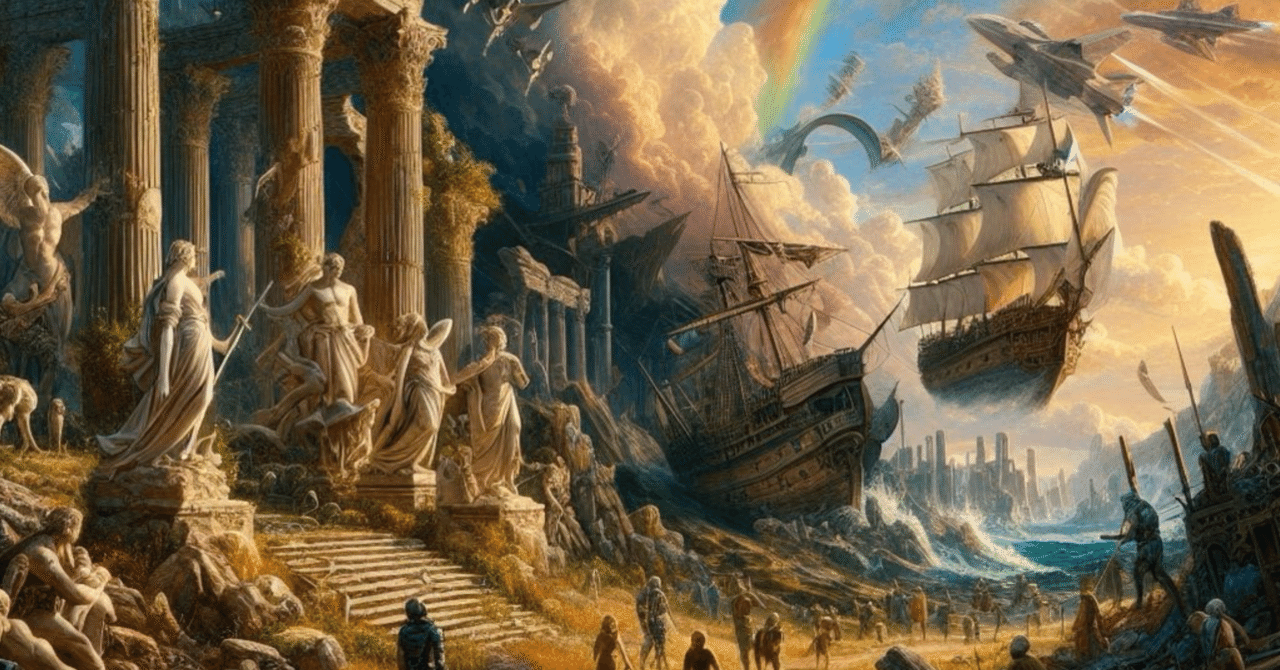 アントン・レームデン（Anton Lehmden)の絵画にヒントを得た