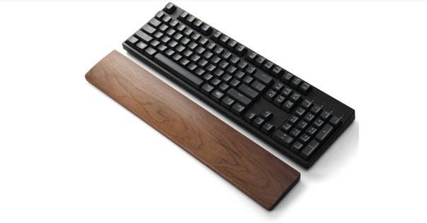 HHKB Professional type-s日本語 墨 亀甲名栗パームレスト HHKB Professional type-s日本語 墨 亀甲名栗パームレスト