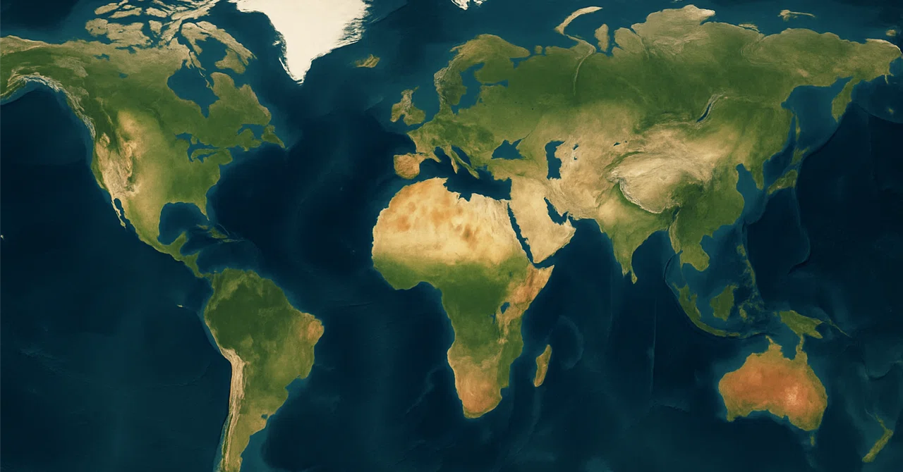 Modern Map Clock Google's New AI Model 'AlphaEarth' Changes the Common Sense of Maps|オリザ